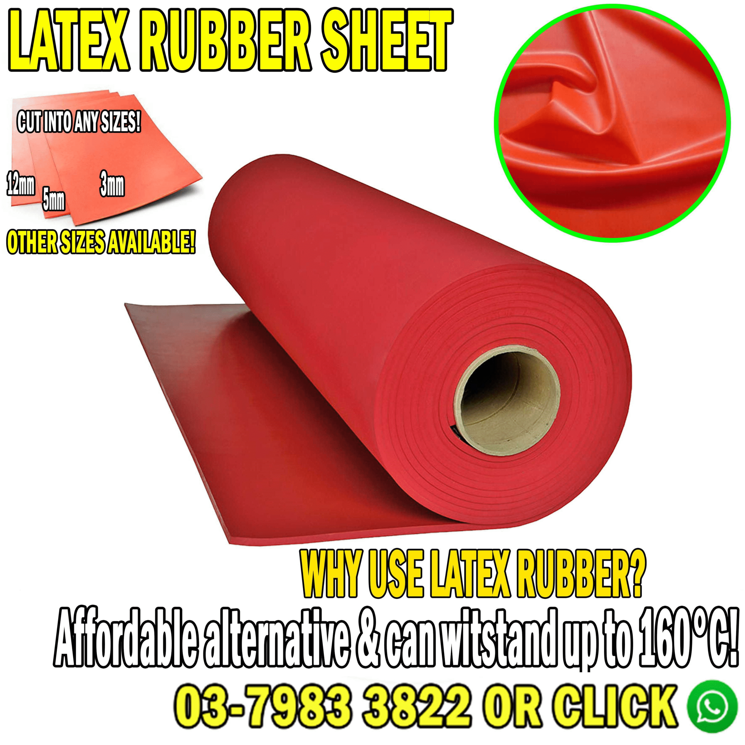 Latex rubber Latex Rubber Sheet