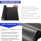 Checkered Rubber Mat