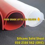 RED Silicone Solid Sheet Oxide