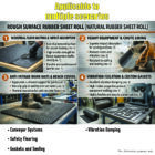 Natural Rubber Sheet Roll (ROUGH)