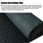Round Stud Rubber Mat