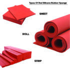 Red Silicone Rubber Sponge Sheet
