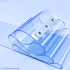 PVC Strip Curtain Clear Blue