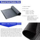 Round Stud Rubber Mat