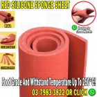 Red Silicone Rubber Sponge Sheet