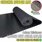 Checkered Rubber Mat