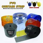 PVC Curtain Yellow Strip