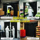 PVC Curtain Black Strip