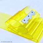 PVC Curtain Yellow Strip