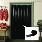 PVC Curtain Black Strip