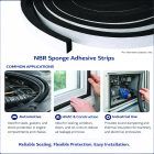 NBR SPONGE ADHESIVE STRIPS