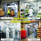 PVC Curtain Clear Blue