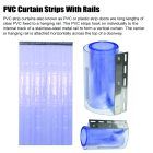 PVC Curtain Strips With Rails