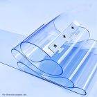 PVC Curtain Clear Blue