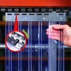 PVC Curtain Strips With Rails