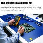Blue Anti-Static (ESD) Rubber Mat