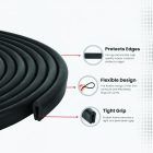 U-Channel Profile Rubber Strip