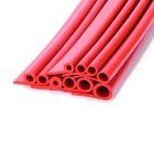 Red Silicone P-Profile Strip