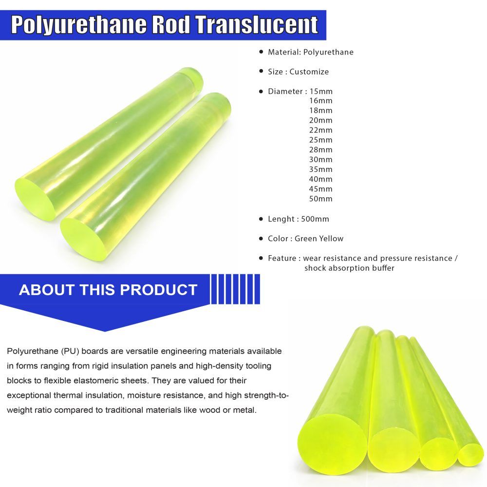 PU Rod - Rubber Product Supplier - EEPO Industrial