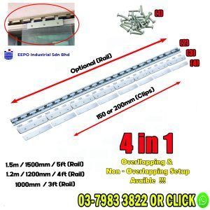 PVC Standard railing sets (1m, 1.2m , 1.5m width options)