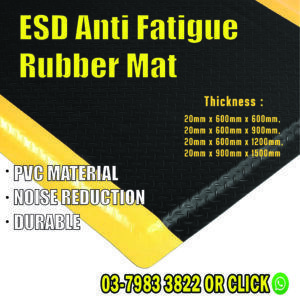 ESD Anti-Fatigue Rubber Mat