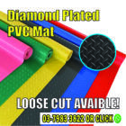 Diamond Plated PVC Mat
