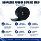 Neoprene Rubber Bearing Strip
