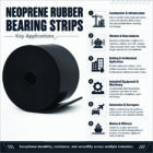 Neoprene Rubber Bearing Strip