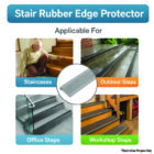Stair Rubber Edge Protector