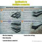 Neoprene Rubber Block (Smooth Surface)