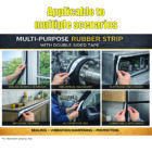 Rubber Strip With Sided Tape