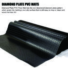Diamond Plated PVC Mat
