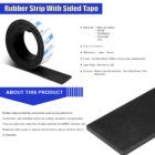 Rubber Strip With Sided Tape