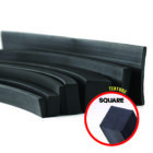 Solid Rubber Square Strip
