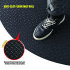Diamond Plated PVC Mat