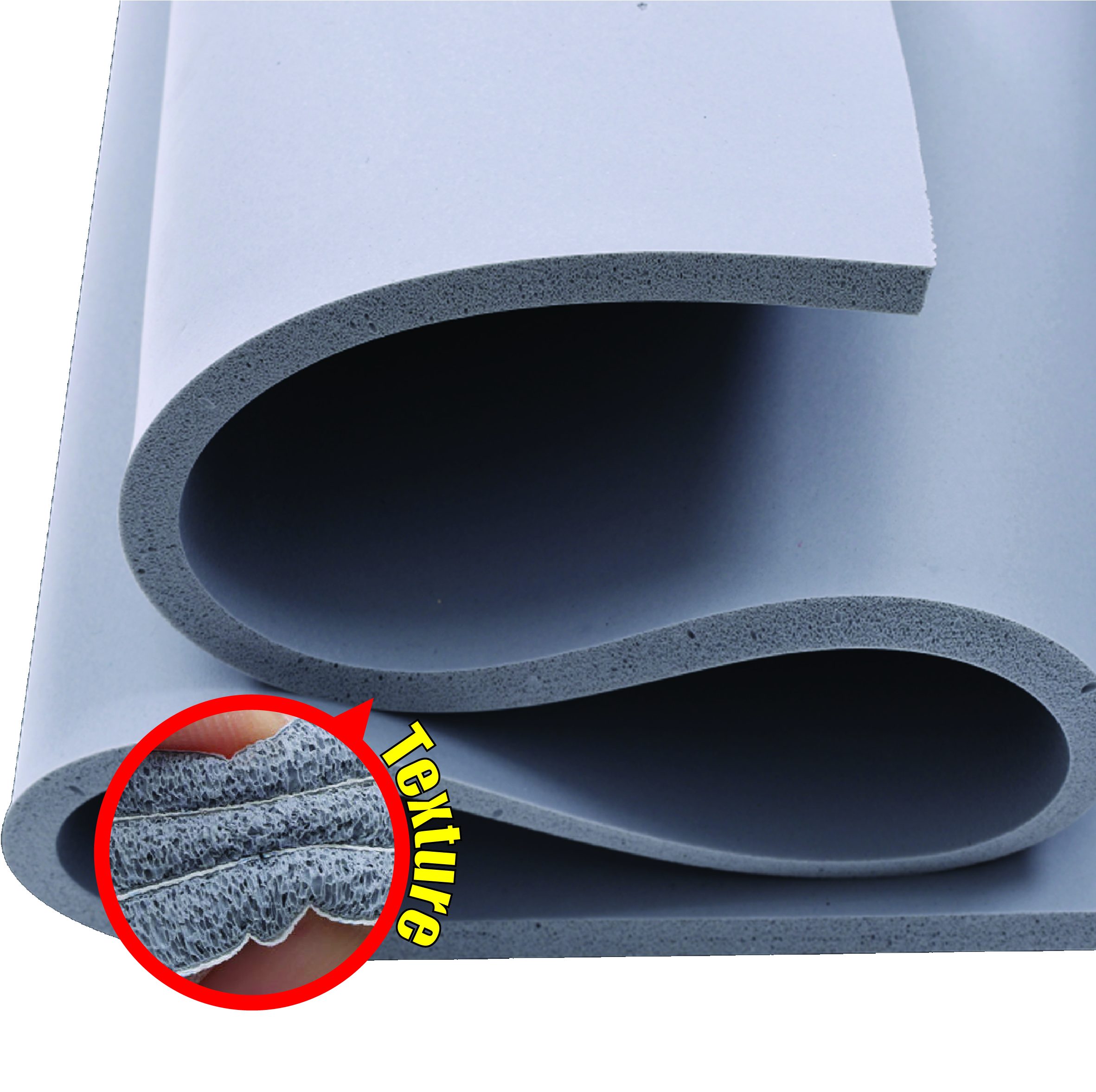 Grey Liquid HT800 Glossy Silicone Foam